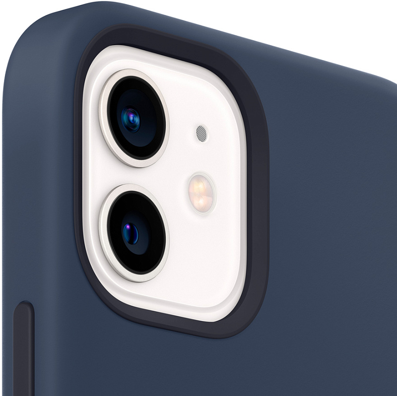 Чехол Apple для iPhone 12/12 Pro Silicone Case with MagSafe (ультрамарин) фото 2 Чехол Apple для iPhone 12/12 Pro Silicone Case with MagSafe (ультрамарин) фото 2