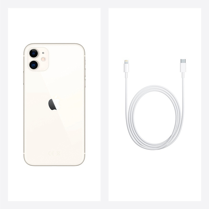Apple iPhone 11 128GB Грейд А (белый) фото 4