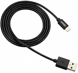Canyon CNS-MFICAB01B USB - Lightning MFI 1м (черный)