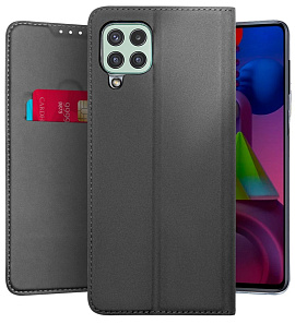 Чехол-книжка Volare Rosso для Samsung A22 (черный)