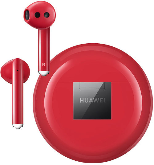 Наушники Huawei FreeBuds 3 (красный)