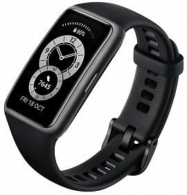Фитнес-браслет Huawei Band 6 (графитовый черный)