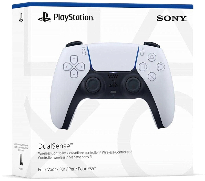 Sony PS5 DualSense (белый) фото 5 Sony PS5 DualSense (белый) фото 5