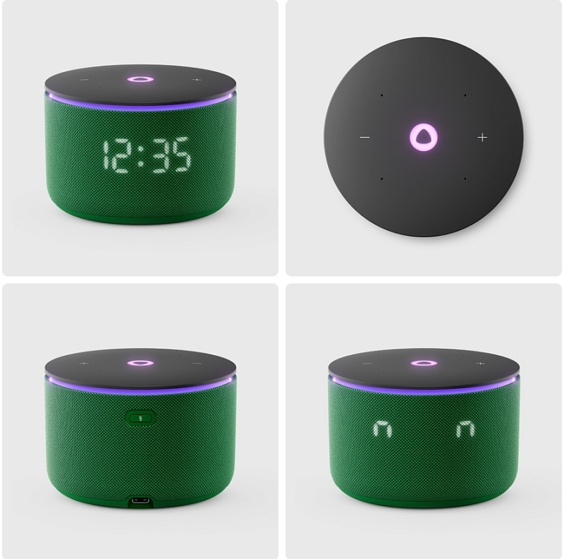 Яндекс. Станция Мини 3  Pro YNDX-00059 (зеленый) фото 1