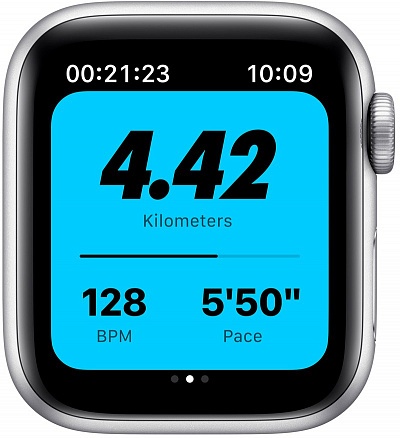 Apple Watch Series 6 Nike 40 мм (серебро) фото 4