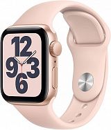 Apple Watch SE 40 мм (золото / розовый песок)