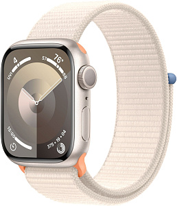 Apple Watch Series 9 41 мм нейлоновый ремешок (сияющая звезда)