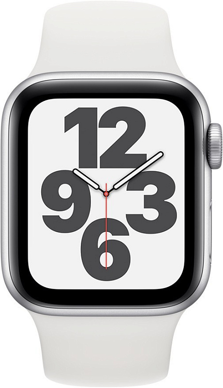 Смарт-часы Apple Watch SE 40 мм (серебро / белый) фото 1