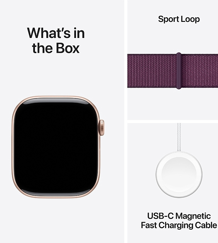Apple Watch Series 10 46 мм (розовый, нейлон) фото 2 Apple Watch Series 10 46 мм (розовый, нейлон) фото 2