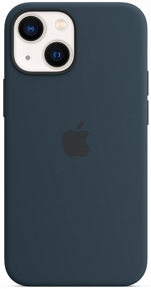 Apple для iPhone 13 mini Silicone Case with MagSafe (синяя бездна) фото 1