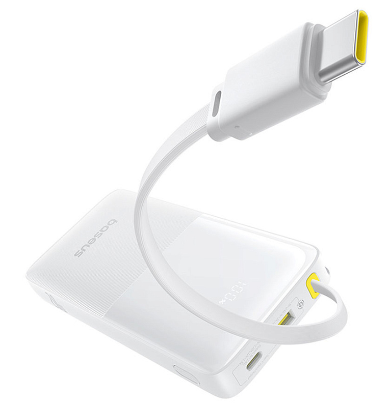 Baseus Bipow 2 Digital Display Power Bank 20000mah 20W (белый) фото 2 Baseus Bipow 2 Digital Display Power Bank 20000mah 20W (белый) фото 2