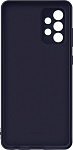 Чехол-накладка Silicone Cover для Samsung A72 (черный) фото 5