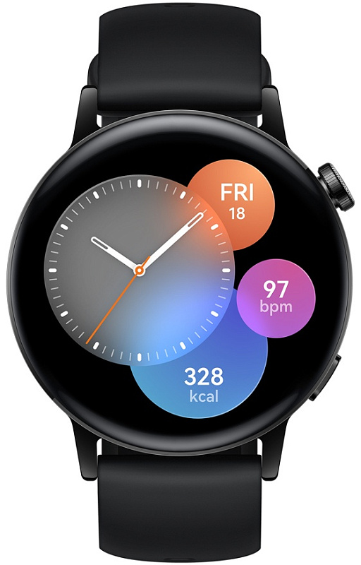 Huawei Watch GT 3 42 мм Active (черный) фото 1 Huawei Watch GT 3 42 мм Active (черный) фото 1