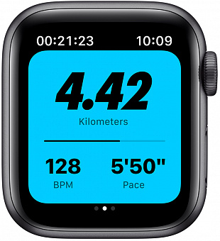 Apple Watch Series 6 Nike 40 мм (серый космос) фото 4
