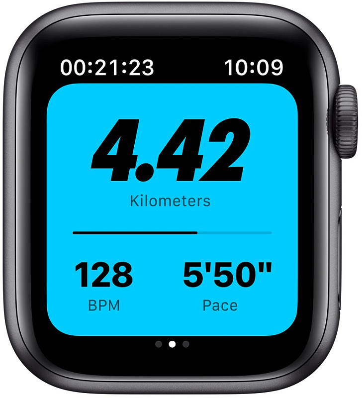 Apple Watch Series 6 Nike 40 мм (серый космос) фото 4 Apple Watch Series 6 Nike 40 мм (серый космос) фото 4