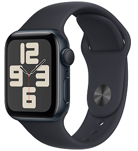 Apple Watch SE 2024 44 мм (черный)
