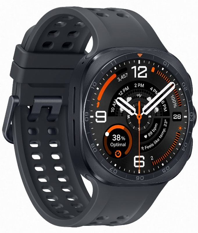 Samsung Galaxy Watch Ultra 2 47 мм LTE (L715, черный титан) фото 1