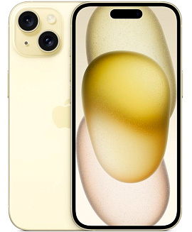 Apple iPhone 15 128GB (A3090,  SIM +eSIM) (желтый)