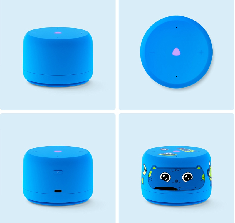 Yandex. Станция Лайт 2 без часов YNDX-00028 (синий) фото 1