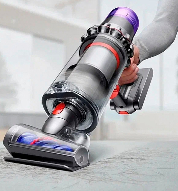 Dyson V11 extra SV28, никель/красный фото 4 Dyson V11 extra SV28, никель/красный фото 4
