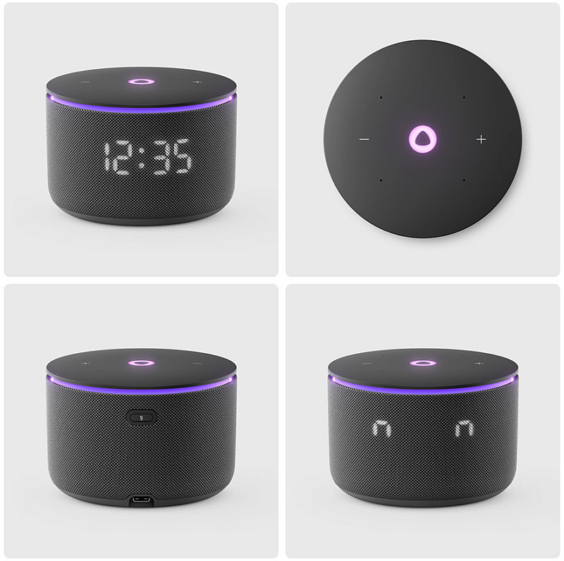 Яндекс. Станция Мини 3  Pro YNDX-00059 (черный) фото 1