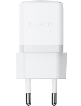 Baseus Palm Fast Charger 1C 20W с кабелем USB-C to USB-C 60W(белый)