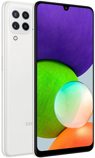 Смартфон Samsung Galaxy A22 4/64GB A225 (белый)