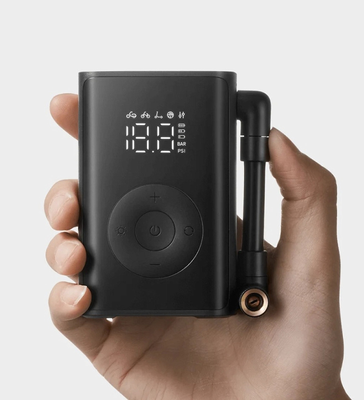 Xiaomi Mijia Compact Portable Electric Air Compressor (черный) фото 2