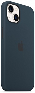 Apple для iPhone 13 Silicone Case with MagSafe (синяя бездна)