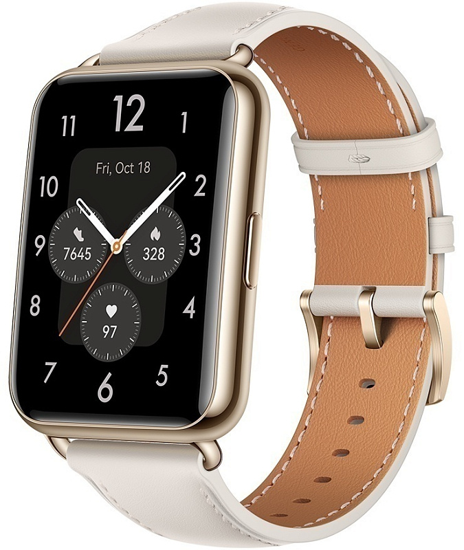 Huawei Watch FIT 2 Classic (лунный белый) фото 3 Huawei Watch FIT 2 Classic (лунный белый) фото 3
