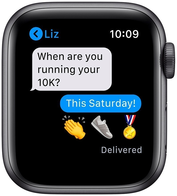 Apple Watch Series 6 Nike 40 мм (серый космос) фото 5 Apple Watch Series 6 Nike 40 мм (серый космос) фото 5
