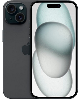 Apple iPhone 15 256GB (A3090, SIM + eSIM) (черный)