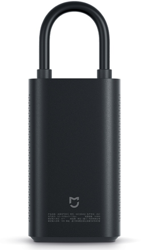 Xiaomi Mi Portable Electric Air Compressor 1S (черный) фото 2