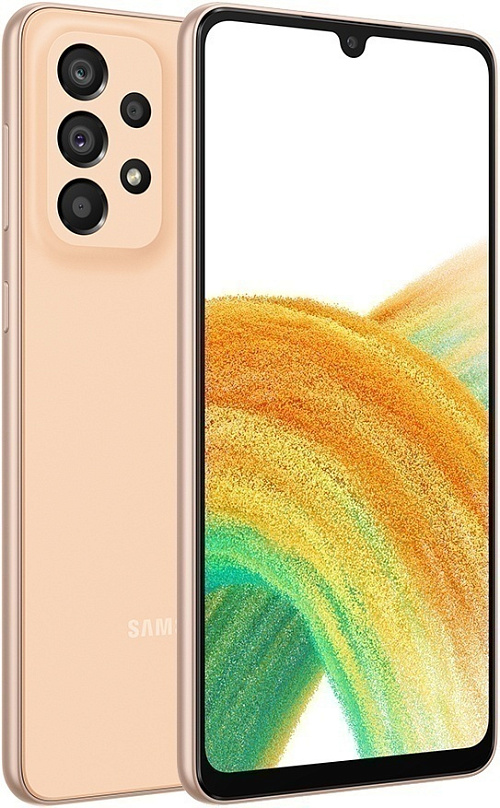Samsung Galaxy A33 5G 6/128GB (персиковый)