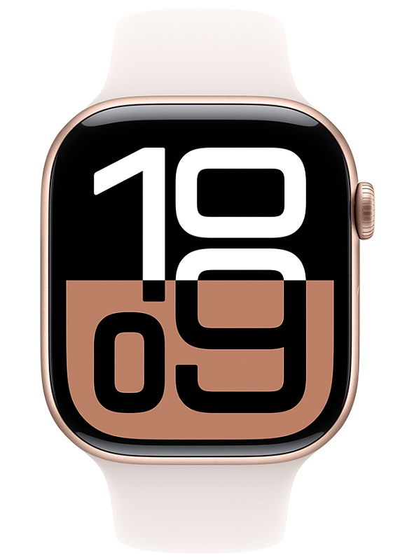 Apple Watch Series 10 46 мм (розовое золото корпус, розовый ремешок) фото 1 Apple Watch Series 10 46 мм (розовое золото корпус, розовый ремешок) фото 1
