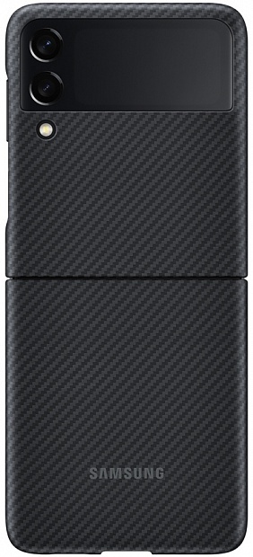 Aramid Cover для Samsung Galaxy Z Flip3 (черный) фото 3
