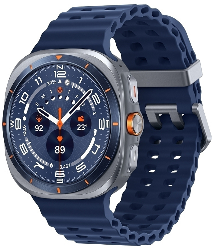 Samsung Galaxy Watch Ultra 47 мм LTE SM-L705 (титановый синий) фото 3 Samsung Galaxy Watch Ultra 47 мм LTE SM-L705 (титановый синий) фото 3