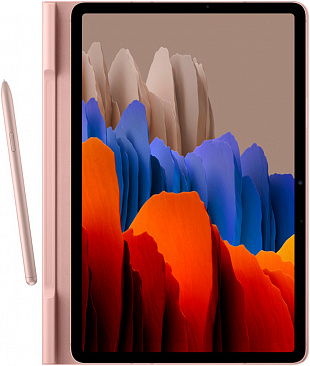 Book Cover для Samsung Galaxy Tab S7 (розовый) фото 1
