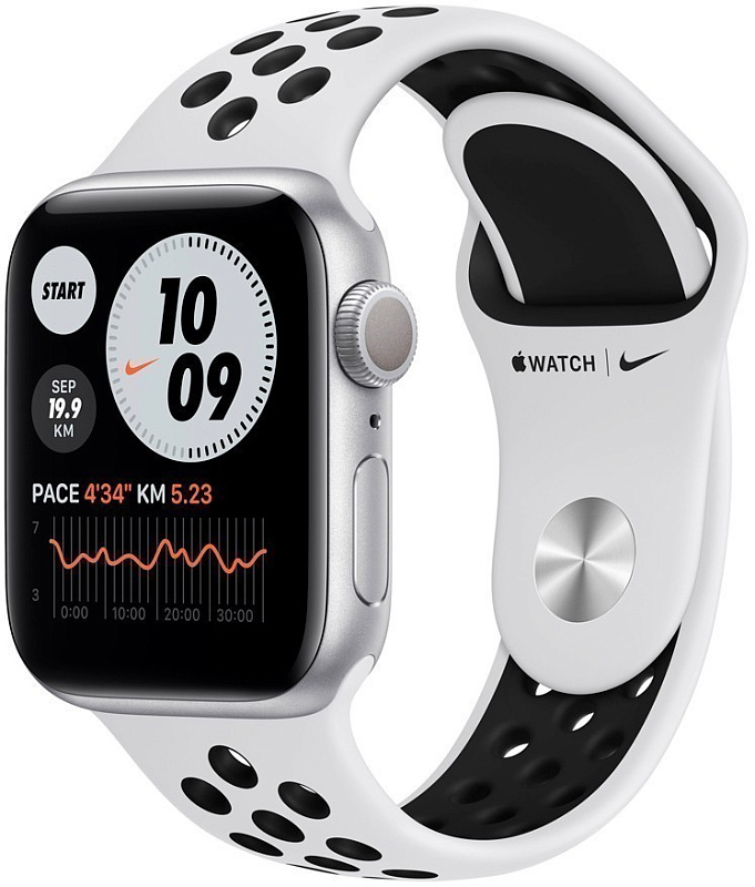 Apple Watch Series 6 Nike 40 мм (серебро) фото 1