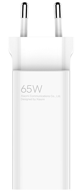 Xiaomi 65W GaN Charger Type-A + Type-C (белый) фото 3