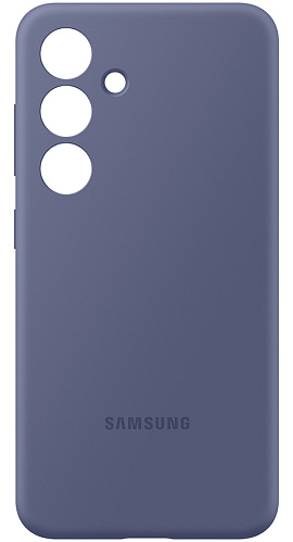 Silicone Case для Samsung S24 (фиолетовый)
