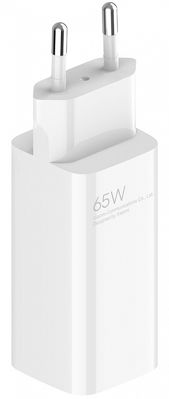 Xiaomi 65W GaN Charger Type-A + Type-C (белый) фото 2
