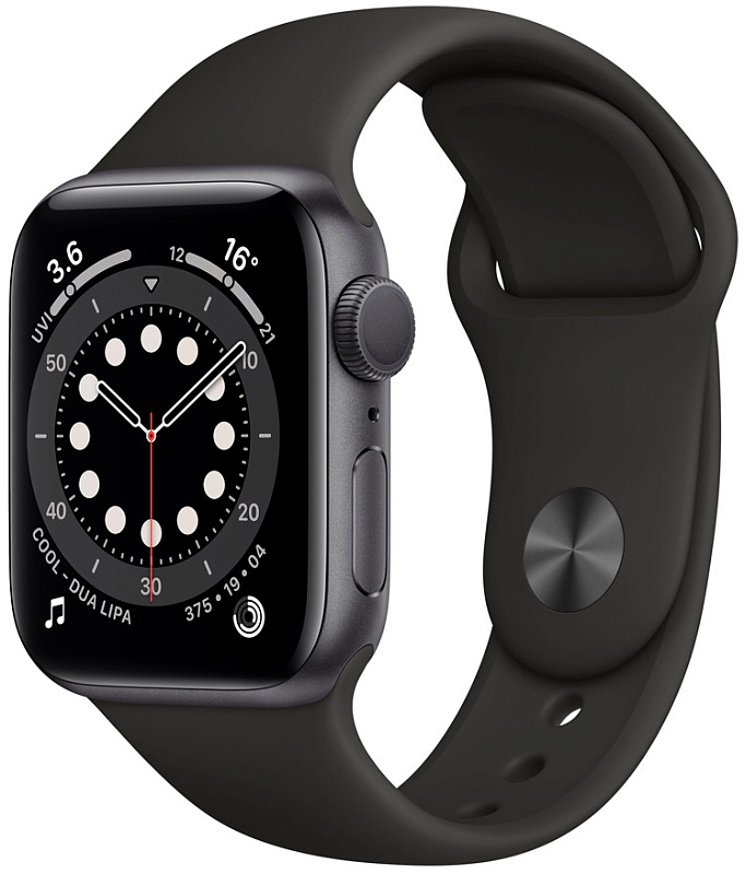 Смарт-часы Apple Watch Series 6 40 mm (серый космос) фото 1