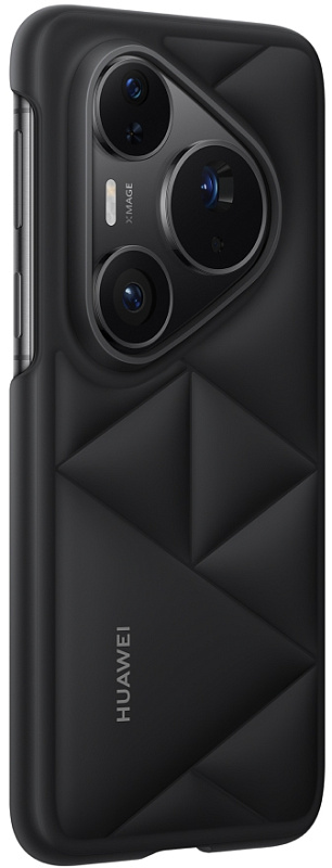 Cloud Vegan Leather Case для Huawei Pura 80 Pro  (черный) фото 1