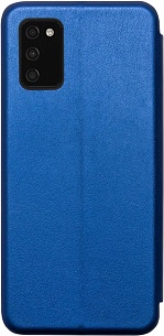 Чехол-книжка Volare Rosso Prime для Samsung A03s (синий)