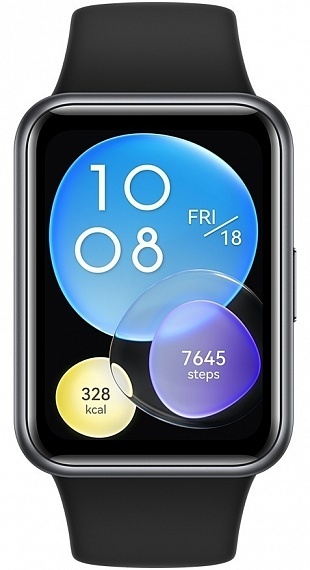 Huawei Watch FIT 2 Active (полночный черный) фото 2
