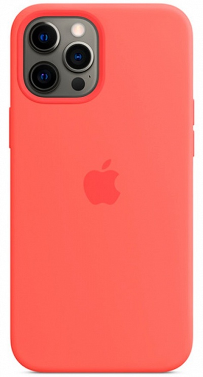 Apple для iPhone 12 Pro Max Silicone Case with MagSafe (розовый) фото 2