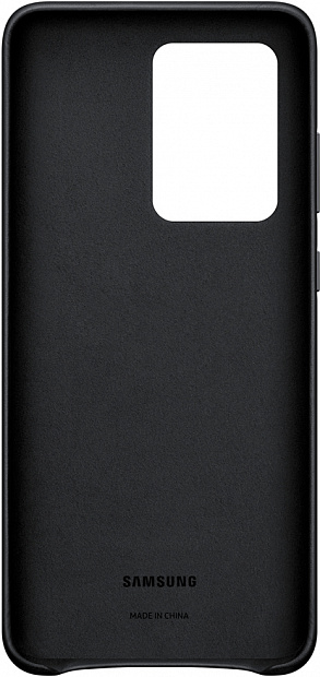 Leather Cover для Samsung Galaxy S20 Ultra (черный) фото 1
