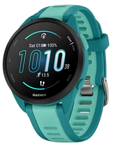 Garmin Forerunner 165 Music 43 мм (бирюзовый корпус/ремешок аква)