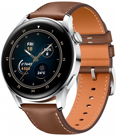 Смарт-часы Huawei Watch 3 Classic 46,2 мм (коричневый)